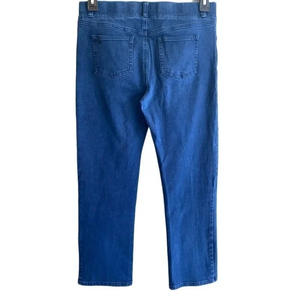 BETABRAND Pull on Straight Leg Jeans Size M - Picture 5 of 7